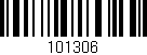 Código de barras (EAN, GTIN, SKU, ISBN): '101306'