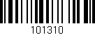Código de barras (EAN, GTIN, SKU, ISBN): '101310'