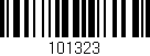 Código de barras (EAN, GTIN, SKU, ISBN): '101323'