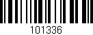 Código de barras (EAN, GTIN, SKU, ISBN): '101336'