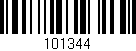 Código de barras (EAN, GTIN, SKU, ISBN): '101344'