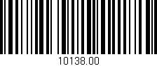 Código de barras (EAN, GTIN, SKU, ISBN): '10138.00'