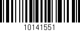 Código de barras (EAN, GTIN, SKU, ISBN): '10141551'