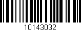 Código de barras (EAN, GTIN, SKU, ISBN): '10143032'