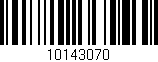 Código de barras (EAN, GTIN, SKU, ISBN): '10143070'