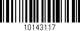 Código de barras (EAN, GTIN, SKU, ISBN): '10143117'