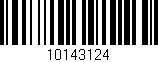 Código de barras (EAN, GTIN, SKU, ISBN): '10143124'