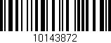 Código de barras (EAN, GTIN, SKU, ISBN): '10143872'