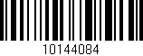 Código de barras (EAN, GTIN, SKU, ISBN): '10144084'
