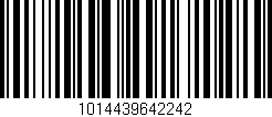 Código de barras (EAN, GTIN, SKU, ISBN): '1014439642242'