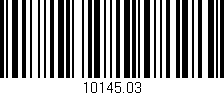 Código de barras (EAN, GTIN, SKU, ISBN): '10145.03'