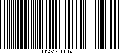 Código de barras (EAN, GTIN, SKU, ISBN): '1014535_18_14_U'