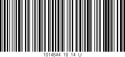 Código de barras (EAN, GTIN, SKU, ISBN): '1014644_18_14_U'