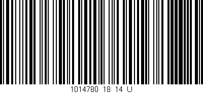 Código de barras (EAN, GTIN, SKU, ISBN): '1014780_18_14_U'