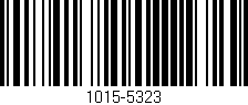 Código de barras (EAN, GTIN, SKU, ISBN): '1015-5323'