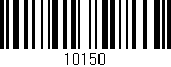Código de barras (EAN, GTIN, SKU, ISBN): '10150'