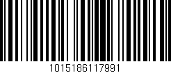 Código de barras (EAN, GTIN, SKU, ISBN): '1015186117991'