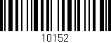 Código de barras (EAN, GTIN, SKU, ISBN): '10152'