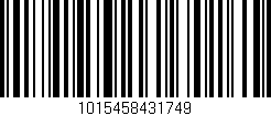 Código de barras (EAN, GTIN, SKU, ISBN): '1015458431749'