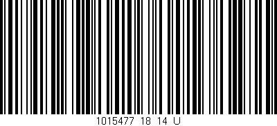 Código de barras (EAN, GTIN, SKU, ISBN): '1015477_18_14_U'