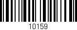 Código de barras (EAN, GTIN, SKU, ISBN): '10159'