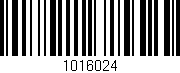 Código de barras (EAN, GTIN, SKU, ISBN): '1016024'