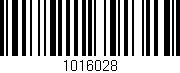 Código de barras (EAN, GTIN, SKU, ISBN): '1016028'