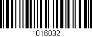 Código de barras (EAN, GTIN, SKU, ISBN): '1016032'