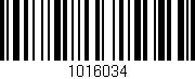 Código de barras (EAN, GTIN, SKU, ISBN): '1016034'