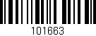 Código de barras (EAN, GTIN, SKU, ISBN): '101663'