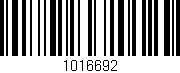 Código de barras (EAN, GTIN, SKU, ISBN): '1016692'