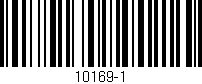 Código de barras (EAN, GTIN, SKU, ISBN): '10169-1'