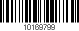 Código de barras (EAN, GTIN, SKU, ISBN): '10169799'