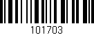 Código de barras (EAN, GTIN, SKU, ISBN): '101703'