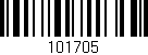 Código de barras (EAN, GTIN, SKU, ISBN): '101705'