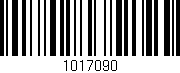 Código de barras (EAN, GTIN, SKU, ISBN): '1017090'