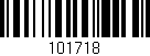 Código de barras (EAN, GTIN, SKU, ISBN): '101718'