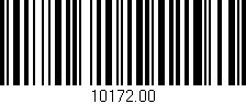 Código de barras (EAN, GTIN, SKU, ISBN): '10172.00'