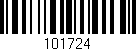 Código de barras (EAN, GTIN, SKU, ISBN): '101724'