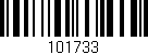 Código de barras (EAN, GTIN, SKU, ISBN): '101733'