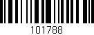 Código de barras (EAN, GTIN, SKU, ISBN): '101788'