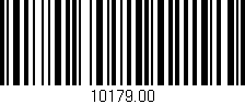 Código de barras (EAN, GTIN, SKU, ISBN): '10179.00'