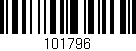 Código de barras (EAN, GTIN, SKU, ISBN): '101796'