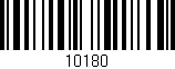 Código de barras (EAN, GTIN, SKU, ISBN): '10180'