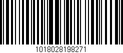 Código de barras (EAN, GTIN, SKU, ISBN): '1018028198271'