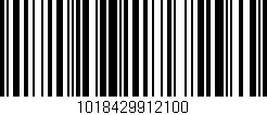 Código de barras (EAN, GTIN, SKU, ISBN): '1018429912100'