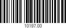 Código de barras (EAN, GTIN, SKU, ISBN): '10197.00'