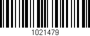 Código de barras (EAN, GTIN, SKU, ISBN): '1021479'