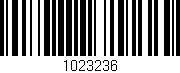 Código de barras (EAN, GTIN, SKU, ISBN): '1023236'