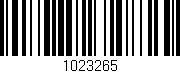 Código de barras (EAN, GTIN, SKU, ISBN): '1023265'